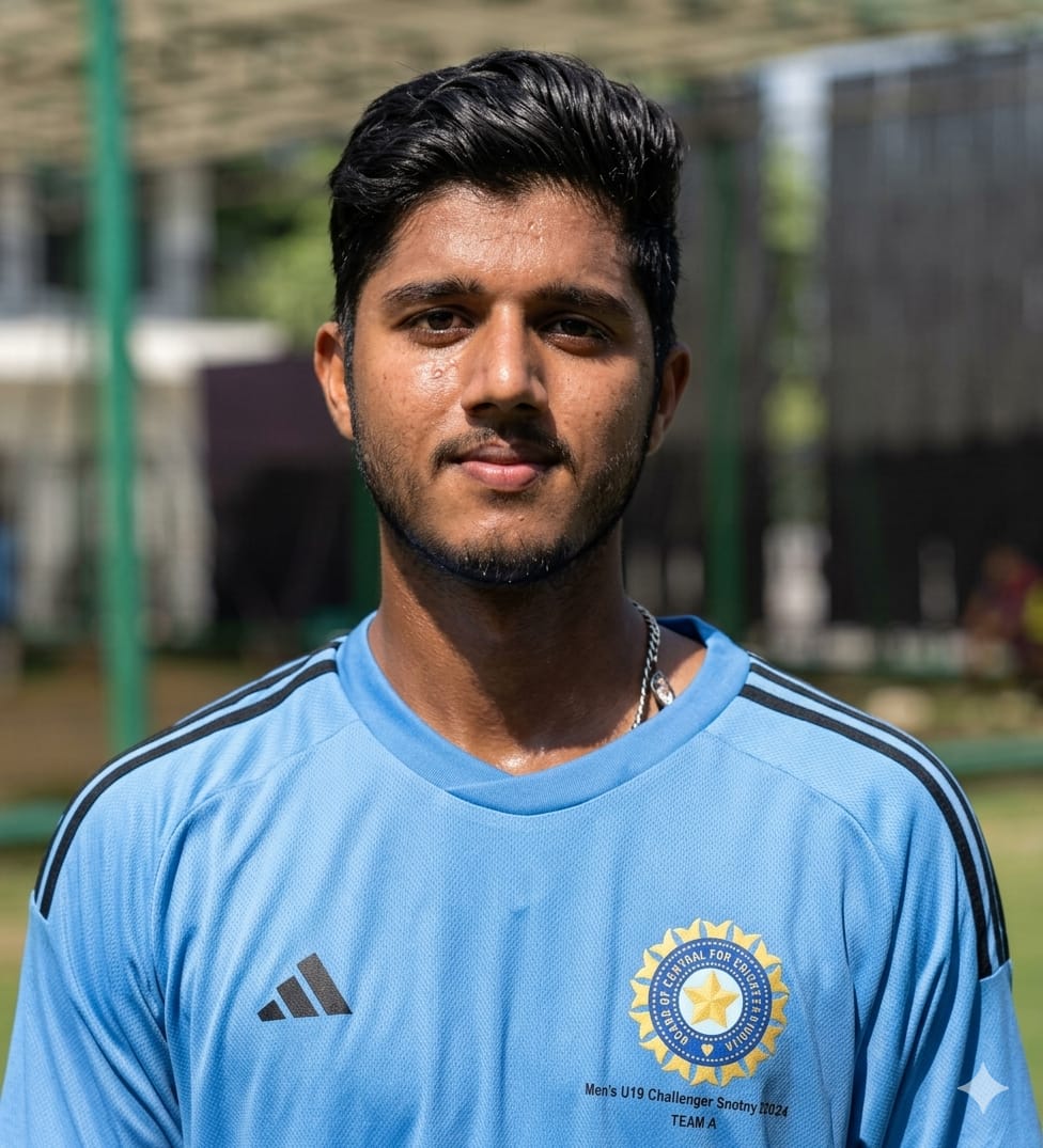 Sachin Yadav, Rajasthan (ICC Challengers Trophy, BCCI U19 & 23)